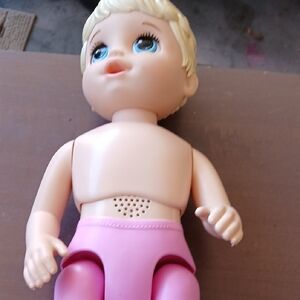 Hasbro Blonde Doll with Pink Pants